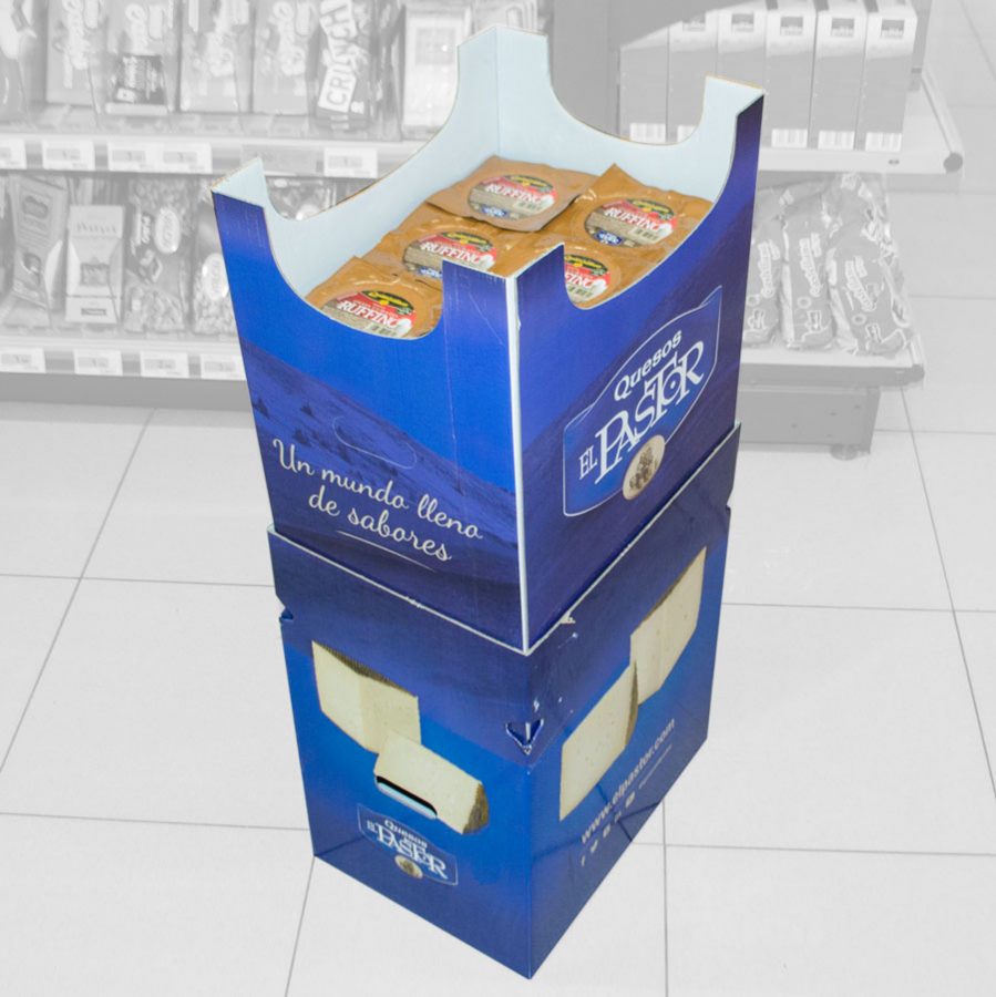 Box pean para exposici&oacute;n individual