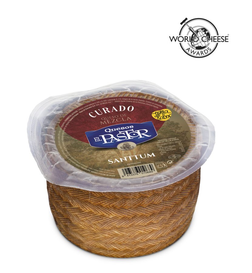 1068 queso mezcla curado santtum pieza mini 1 kg